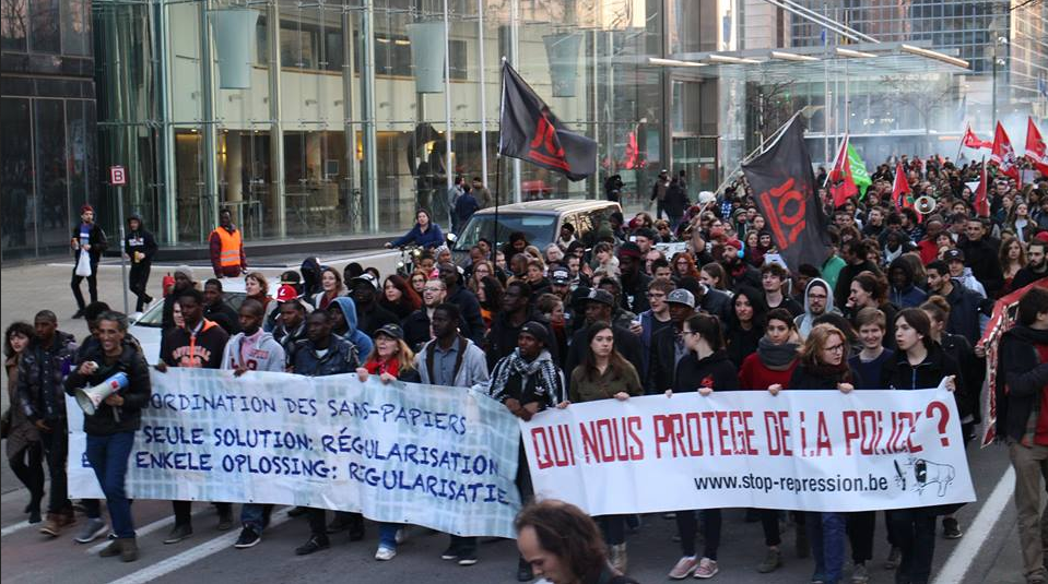 Manif charleroi 15 mars